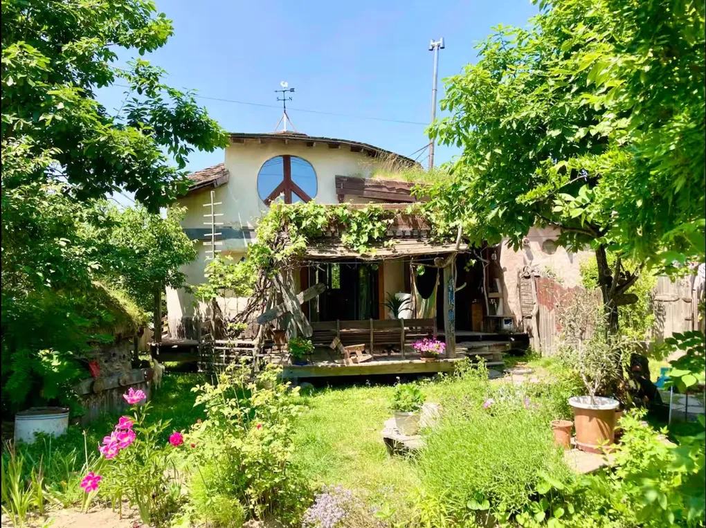 The handmade earthen Airbnb in Abashiri, built by local hands and unlike anywhere else we stayed.