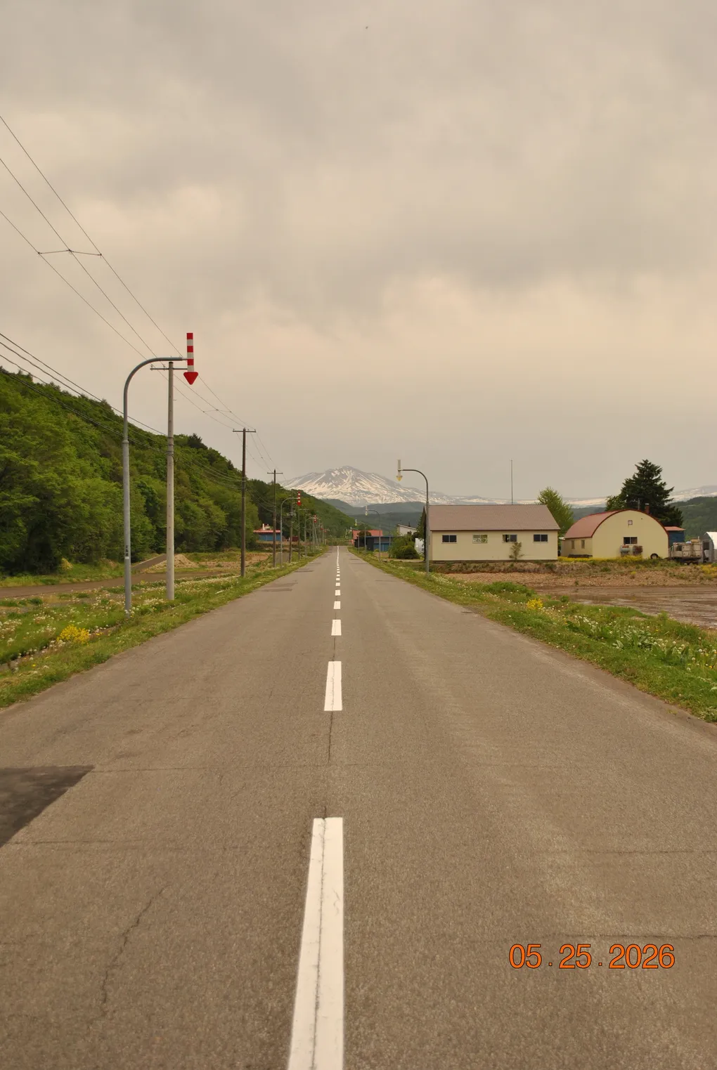 Somewhere in the middle of nowhere on the drive to the Asahidake cable car.